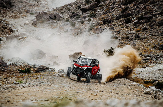 TAKE ON TOUGH TERRAIN